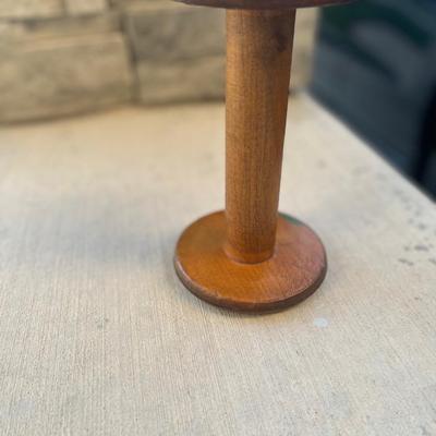 Vintage wood spindle