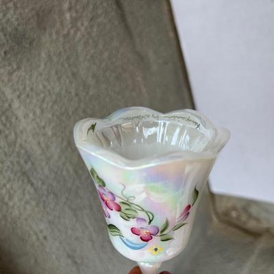 Fenton opalescent bell