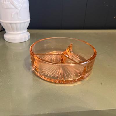 Depression glass dish