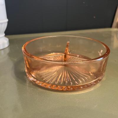 Depression glass dish
