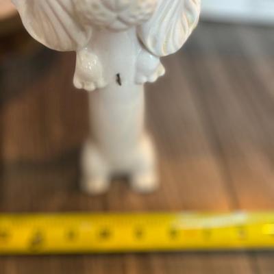 Vintage ceramic puppy figurine