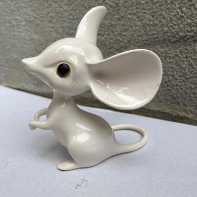 Vintage ceramic kitschy mouse