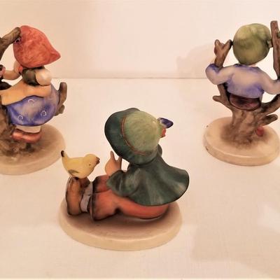 Lot #146  Lot of 3 vintage Hummel figurines