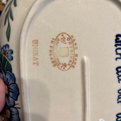 Boleslawiec polish pottery bundle