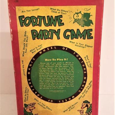 Lot #149  "Life of the Party" Fortune Party Game - Vintage