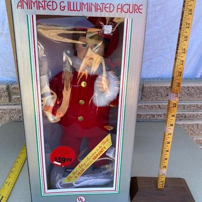 Little boy animatronic Christmas doll