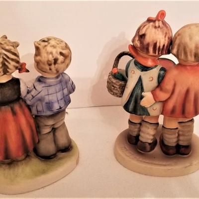 Lot #154  Lot of 2 vintage Hummels - Birthday Serenade