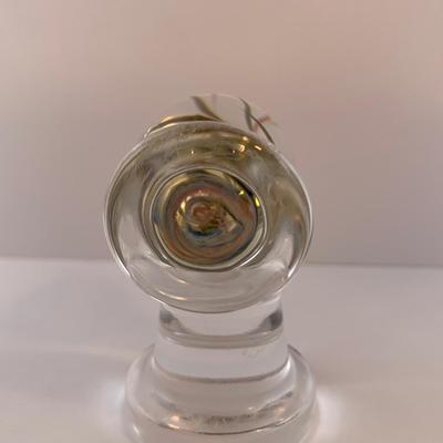 Lot 76 Teardrop paperweight