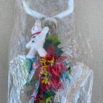 Vintage Christmas door decoration