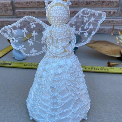 Assortment of angel figurines