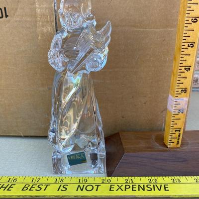 Mikasa glass angel figurine