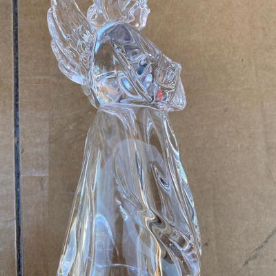 Mikasa glass angel figurine