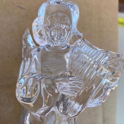 Mikasa glass angel figurine