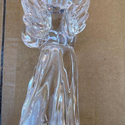 Mikasa glass angel figurine