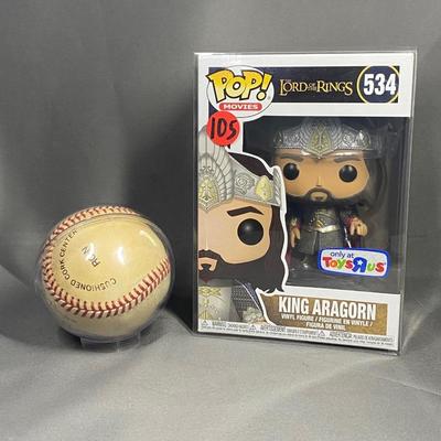 LOT 105: KING ARAGORN FUNKO POP | EstateSales.org