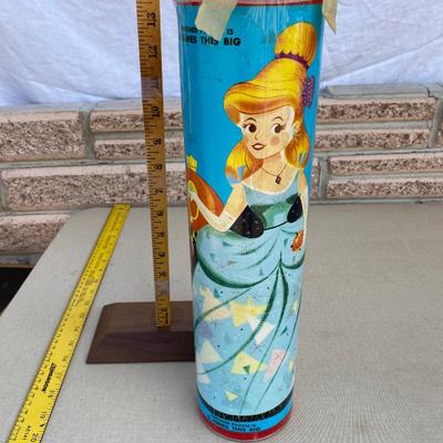 Giant 27 inch outline puzzle of Cinderella vintage