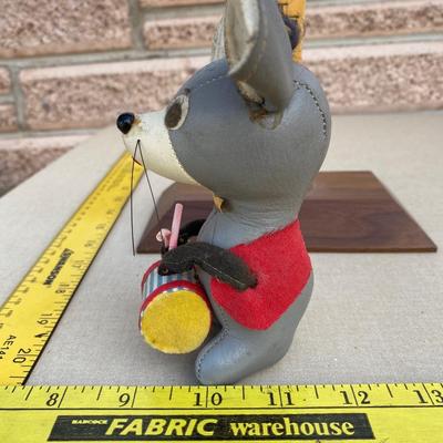 Vintage vinyl toy mouse