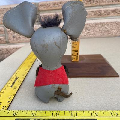 Vintage vinyl toy mouse