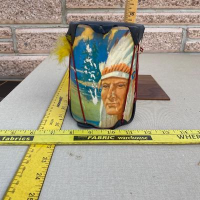 Vintage souvenir toy drum