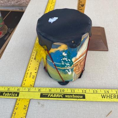 Vintage souvenir toy drum