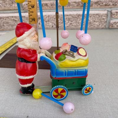 Vintage plastic Santa wind up toy