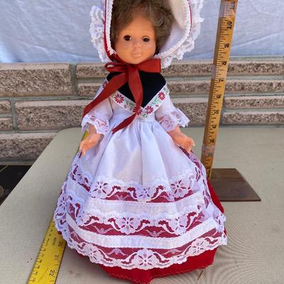 Vintage plastic Poseable doll