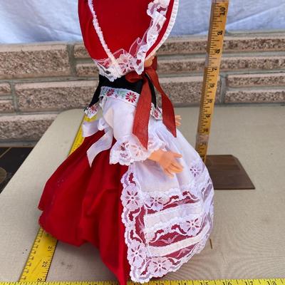 Vintage plastic Poseable doll