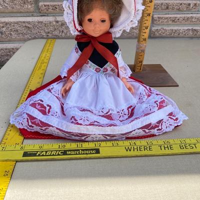 Vintage plastic Poseable doll