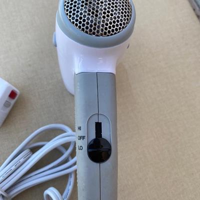Mini travel hairdryer