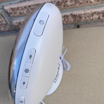 Lighted digital alarm clock