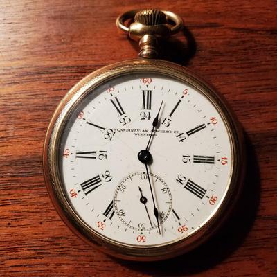 Scandanavian Jewelry Co.  Pocket Watch