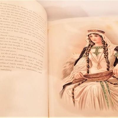 Lot #158  Beautiful Antique Book - 1890 - Beautiful Women of Twelve Epochs