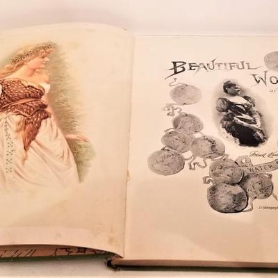Lot #158  Beautiful Antique Book - 1890 - Beautiful Women of Twelve Epochs