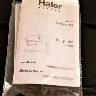 Lot #159  Dorm Fridge - looks like it has never been used