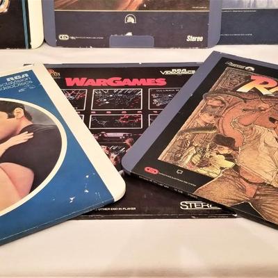 Lot #164  Lot of 6 RCA Electronic Disc Movies - Star Wars, etc.