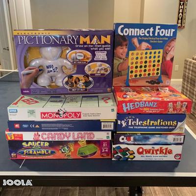 LOT 40R: Game Night Collection:  Connect Four, Candy Land, Head Band & More