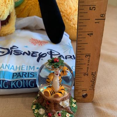 LOT 54: Disney Collection: Snowglobes, Rain Ponchos, Wallet, Scarves