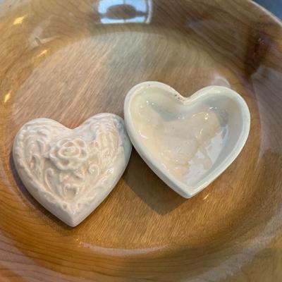 Vintage heart trinket box
