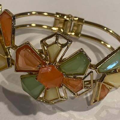 multi faceted vintage bracelet