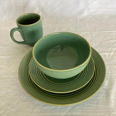 Harkerware Pottery and Green Stoneware  (K-JM)