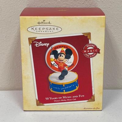 HALLMARK ~ Keepsake Ornament ~ Disney ~ 50 Years Of Music & Fun