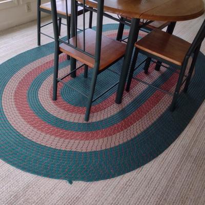 Braided Area Rug- Approx 104