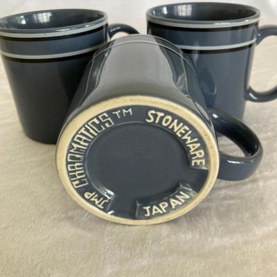 Blue and White Mugs and Corning  Dishes  (K-JM)