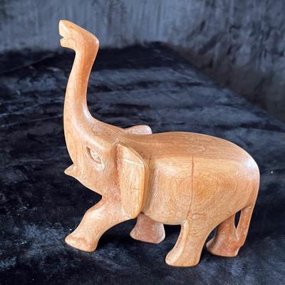 Small Wood Carved Animals and