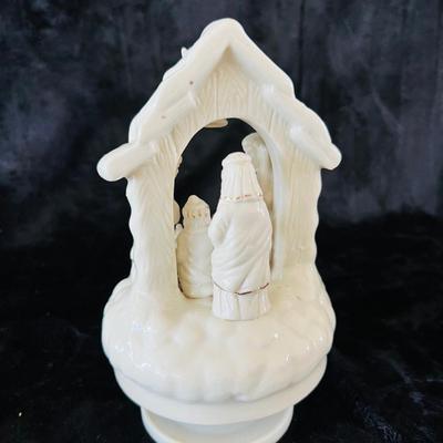 Musical Nativity Scene and Porcelain Accents  (D-JM)