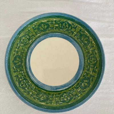 Recipe/ Turquoise Decor Plate