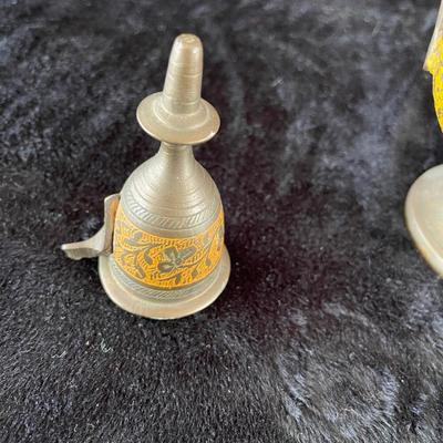 Brass etched India Tea Pot(D-NM)