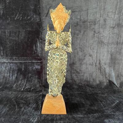 Vintage Balinese Indonesian Folk Art Coin Doll(D-NM)