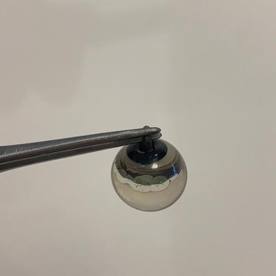 Lot 85 Rose in Glass button