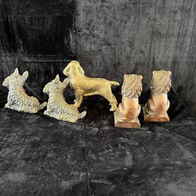 Metal Animal Figurines and Bookends(D-JM)